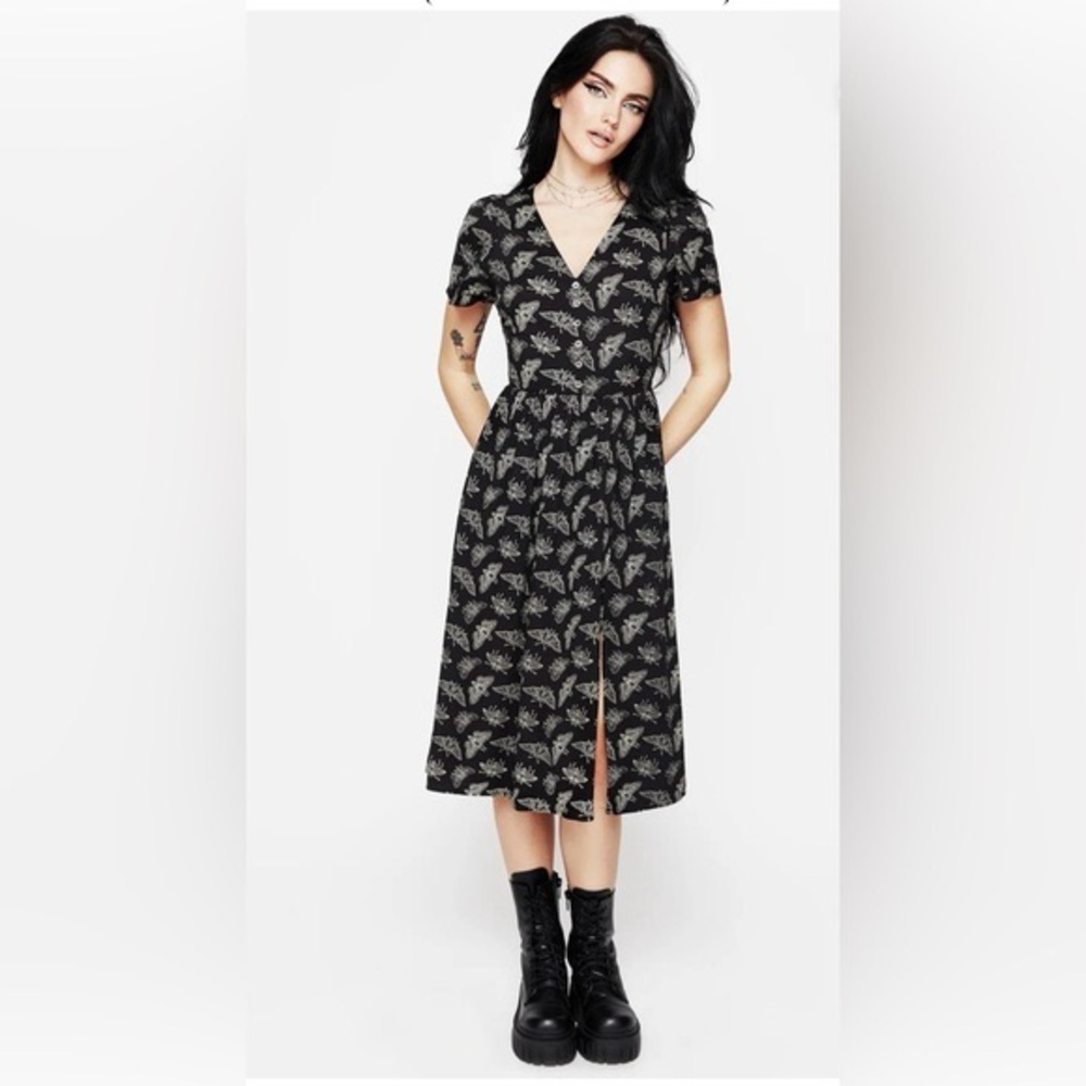 Disturbia Death Moth Dress